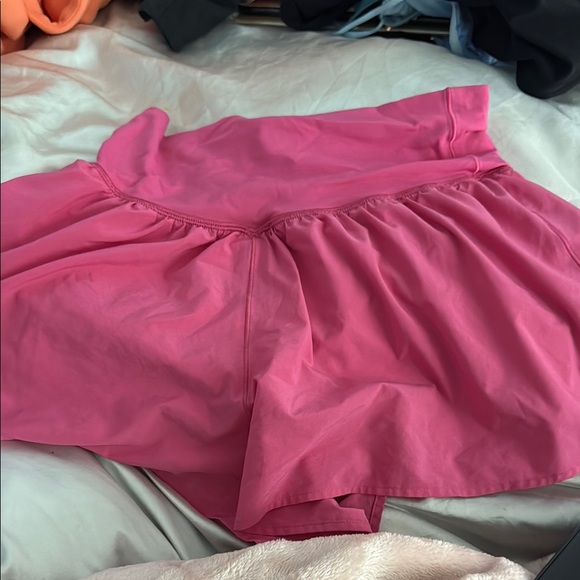 Women's Pink Shorts - Picture 2 of 3
